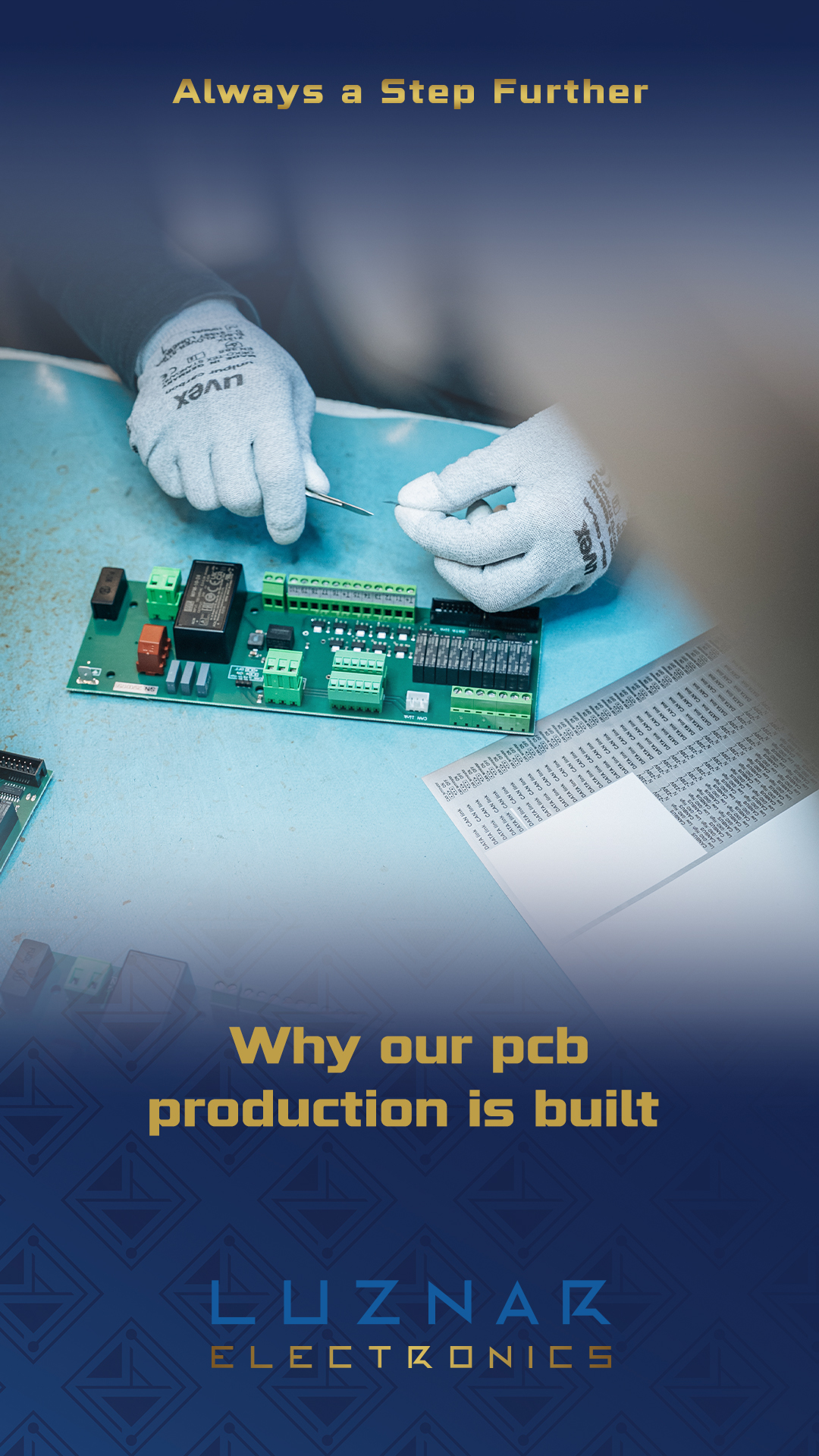 Why our PCB production is built