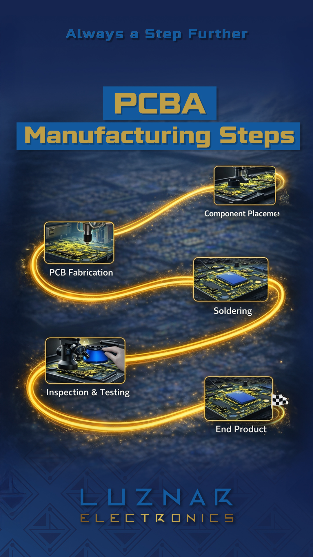 PCBA Manufacturing Steps